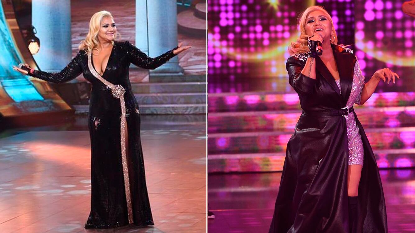 Gladys La Bomba Tucumana lució su vestido tras conseguir diseñador personal para el Cantando