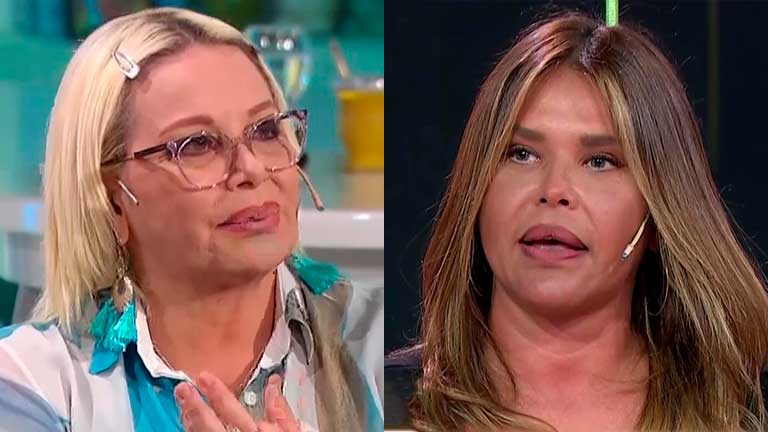 Nazarena Vélez le contestó a Carmen Barbieri sobre su invitación a retomar el diálogo