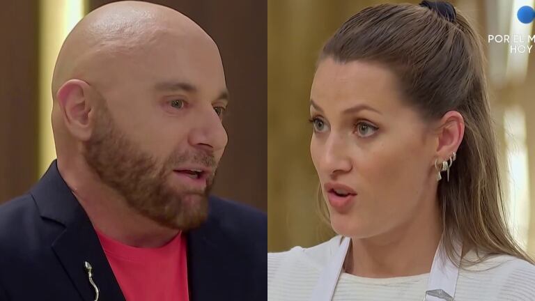 El cruce de Germán Martitegui con Mica Viciconte en MasterChef: "No llamen gourmet a algo que es poco"