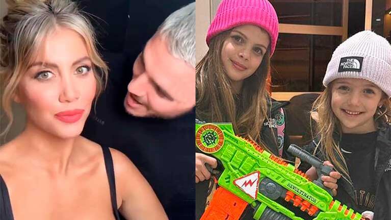 Wanda Nara mostró la salida al teatro con Mauro Icardi y sus hijas: "Cuánto talento"