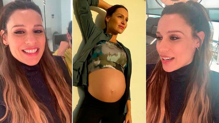 La original desmentida de Pampita a la versión de que estaba a punto de dar a luz a su hija