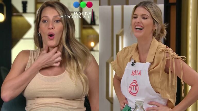 Mica Viciconte y un tremendo exabrupto al probar un plato súper picante de Mery del Cerro: dijo una mala palabra en vivo