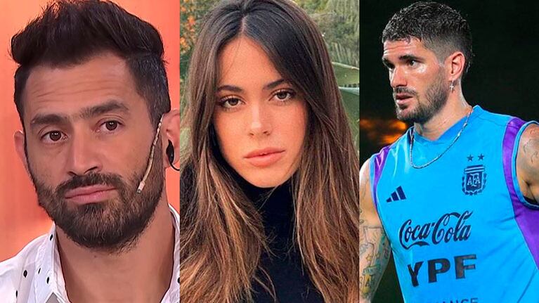 Tucu López se mostró preocupado con la llegada de Tini Stoessel a Qatar para alentar a Rodrigo de Paul