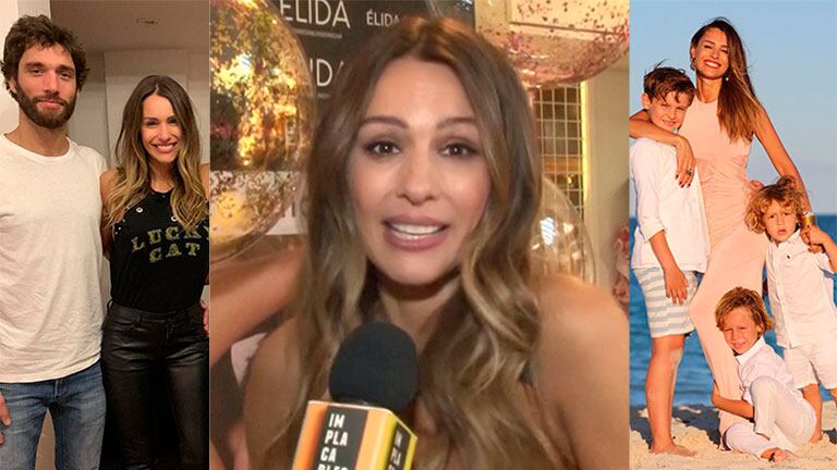 Pampita habló del vínculo de sus hijos con Mariano Balcarce