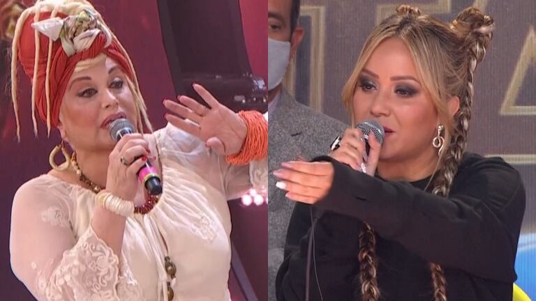 Picante ida y vuelta de Carmen Barbieri con Karina La Princesita en el Cantando: “¿Te caigo mal?”