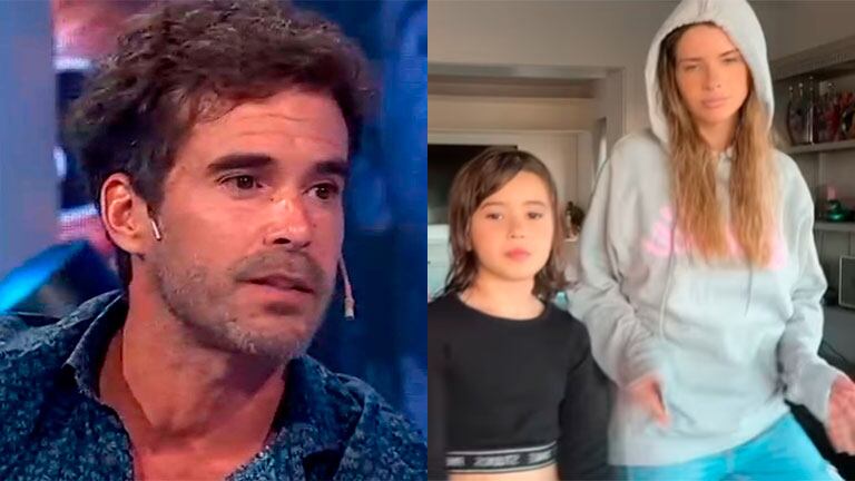 Nicolás Cabré reaccionó con amor al ver un TikTok de Rufina y China Suárez le apuró