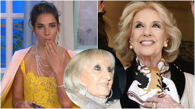 Juana Viale saludó a su abuela en La noche de Mirtha, a una semana de la muerte de Goldie