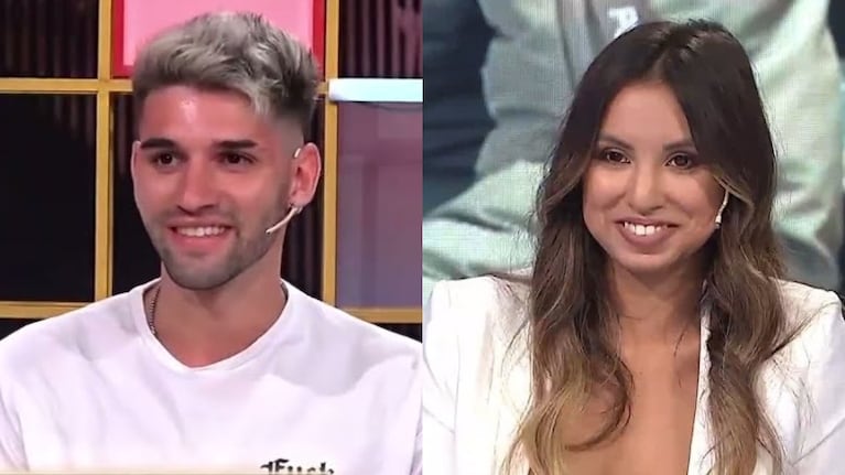 Lucca Bardelli y Cande Lecce fueron captados en video, bailando muy pegados en un boliche