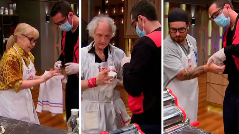 Tres participantes de MasterChef Celebrity sufrieron heridas cocinando empanadas