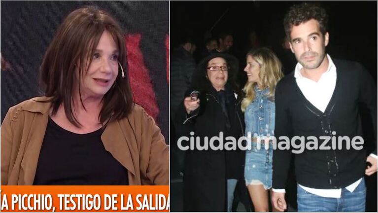 Ana María Picchio contó la conversación que tuvo con Nicolás Cabré y Laurita Fernández