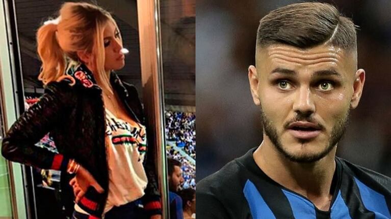 Wanda Nara, en medio de rumores de crisis, alentó a Mauro Icardi en el partido del PSG: el video de su visita