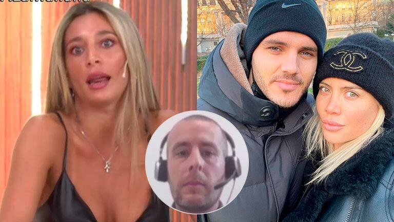 Sol Pérez cruzó a un perioidista francés que criticó a Wanda Nara por el mal momento de Mauro Icardi