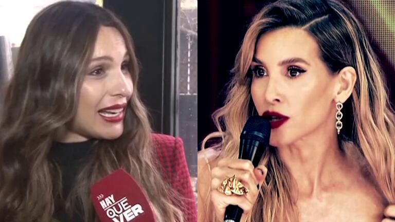 Pampita, picante, tras admitir a Guillermina Valdés en el chat de jurados: "No imaginé que le podía importar tanto, me pareció una cosa de niños"