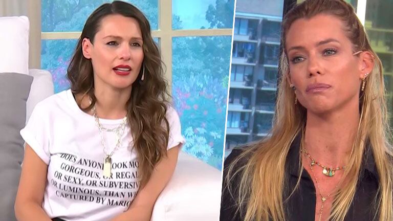 Firme defensa de Pampita a Nicole Neumann, quien tiene Covid-19