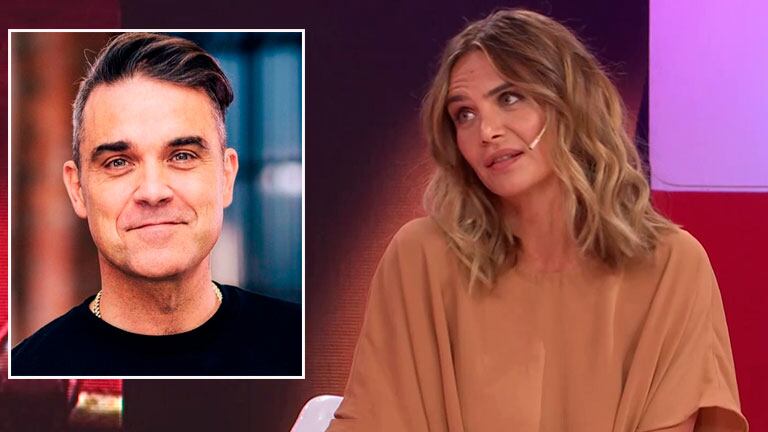 ¡Se hace cargo! Amalia Granata contó que aún recibe críticas por su affaire con Robbie Williams