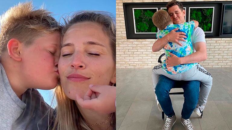 Noah cumplió ocho años y fue agasajado por Luisana Lopilato y Michael Bublé