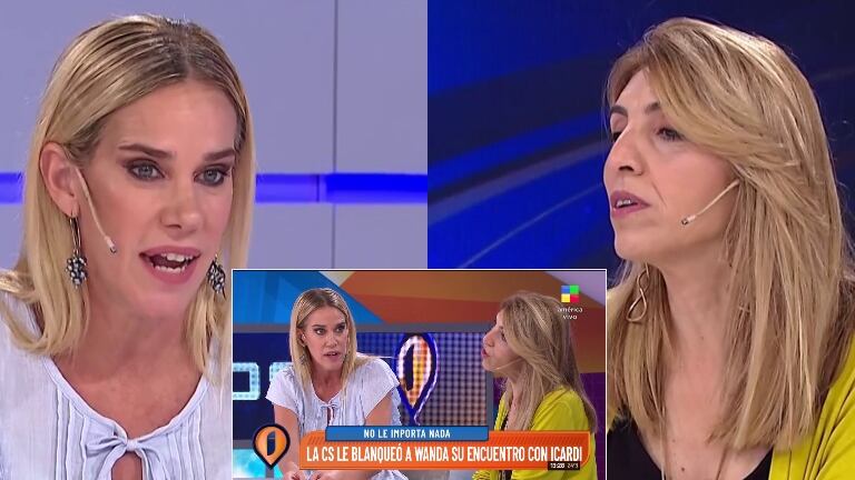 Picante cruce de Marcela Baños con y Karina Iavícoli por la China Suárez: "Me pregunto si le van a pedir perdón después de todas las cosas que le dijeron"