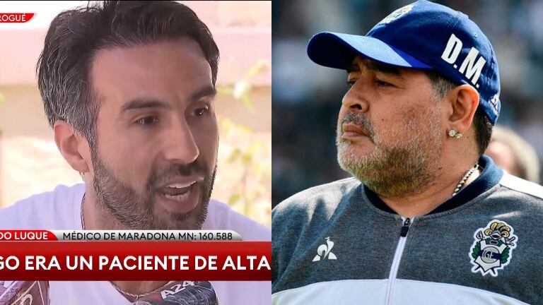 Leopoldo Luque, el médico de Maradona: "Me insultaba diciéndome ‘la conch… de tu hermana’"