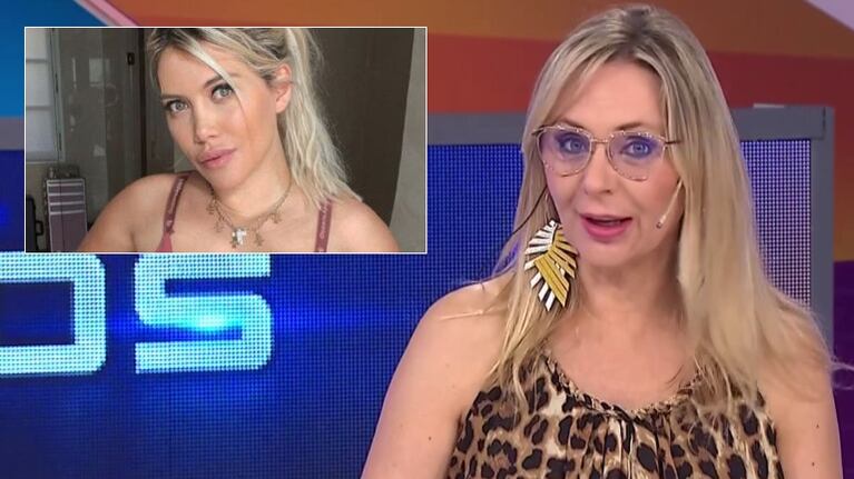 Picante comentario de Evelyn Von Brocke al hablar de Wanda Nara: "Muchos millones de dólares pero no es feliz"