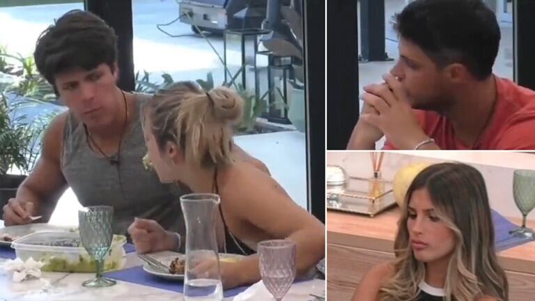 Gran Hermano 2022: Marcos le dio de comer en la boca a Coti y Julieta Poggio se puso celosa