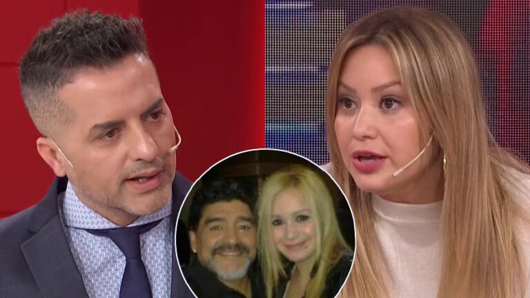 Karina La Princesita se refirió al rumor de que tuvo un romance con Diego Maradona