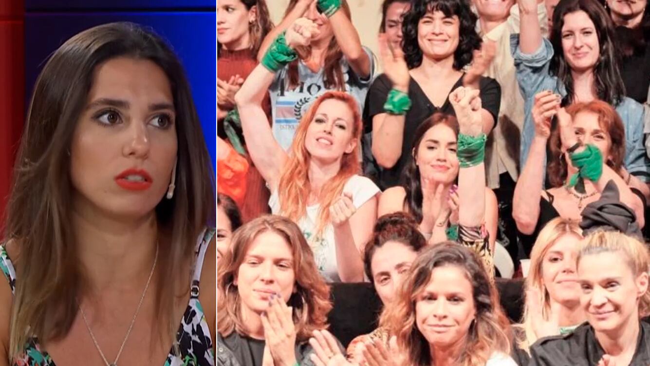 Cinthia Fernández criticó al Colectivo de Actrices por no apoyarla