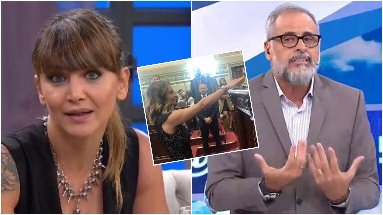 Amalia Granata, al cruce de Jorge Rial: "Pusieron fotos mías con Hitler y él se burló de eso, nefasto"