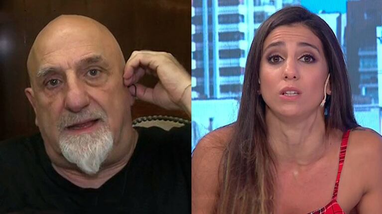 Tenso cruce entre Juan Acosta y Cinthia Fernández