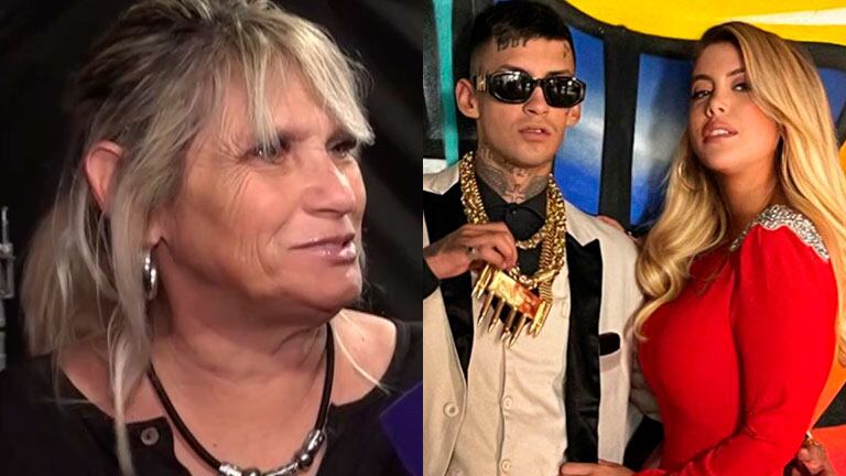 La mamá de L-Gante fue tajante cuando le consultaron si es la suegra de Wanda Nara