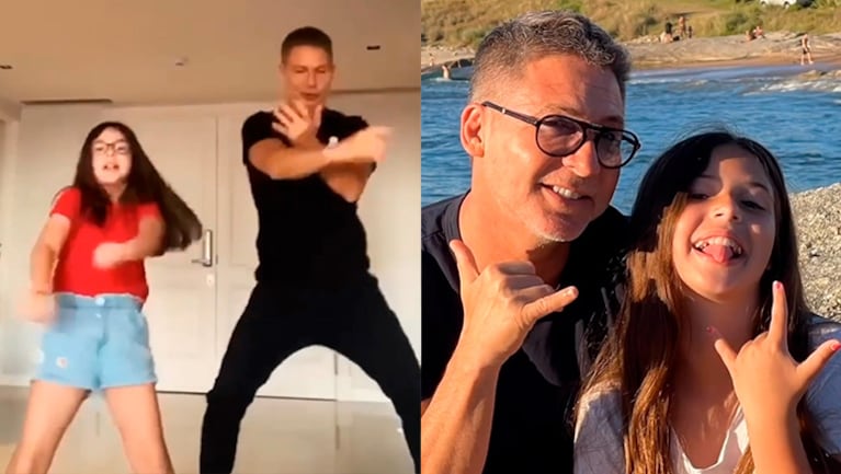 Adrián Suar saludó a su hija Margarita por su cumple con un divertido video bailando juntos