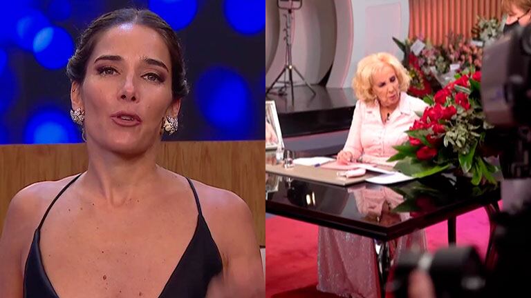 Juana Viale protestó en pleno programa por no recibir flores como Mirtha Legrand tras su regreso