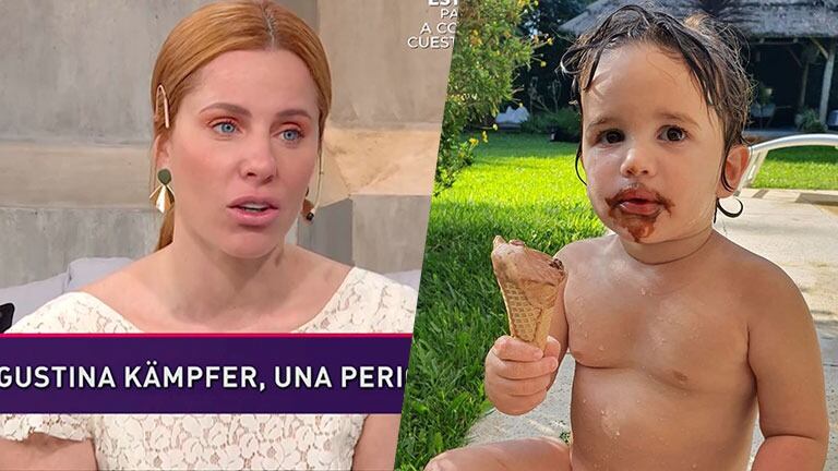 Agustina Kämpfer habló de su rol como mamá: "Yo sé que le estoy haciendo un daño a mi hijo porque soy muy 'malcriadora'"