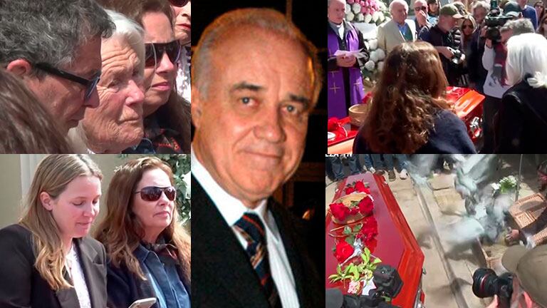 Las imágenes del emotivo último adiós a César Mascetti