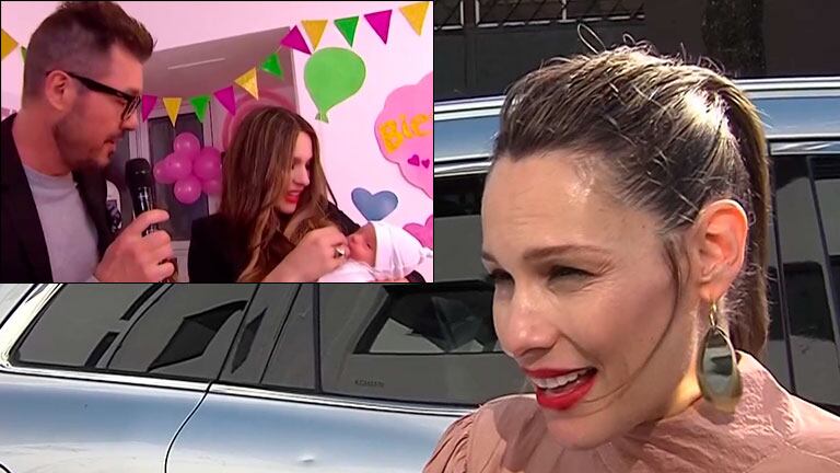 Pampita explicó por qué lleva a su beba recién nacida a La Academia: "No está bueno juzgar"