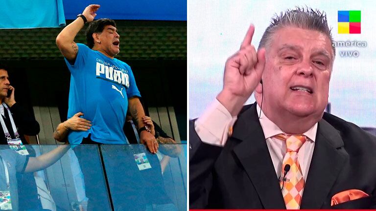 Fuerte revelación de Luis Ventura sobre una frase límite de Diego Maradona antes de morir