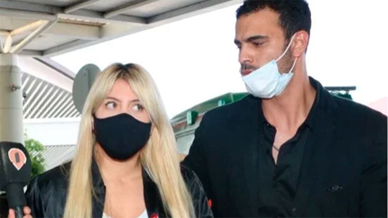 Explosiva versión de affaire de Wanda Nara con el guardaespaldas que la cuidó en Buenos Aires