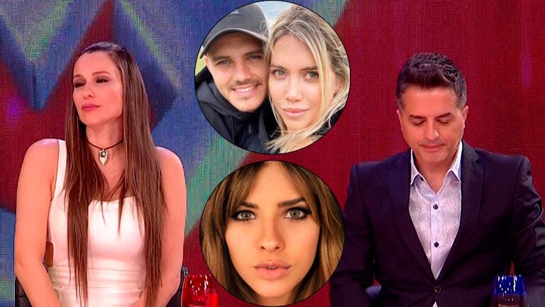 Ángel de Brito molestó a Pampita en La Academia tras mencionar el escándalo de China Suárez, Wanda Nara y Mauro Icardi