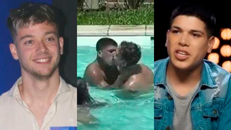 El divertido coqueteo entre Nacho y Thiago en la pileta de Gran Hermano