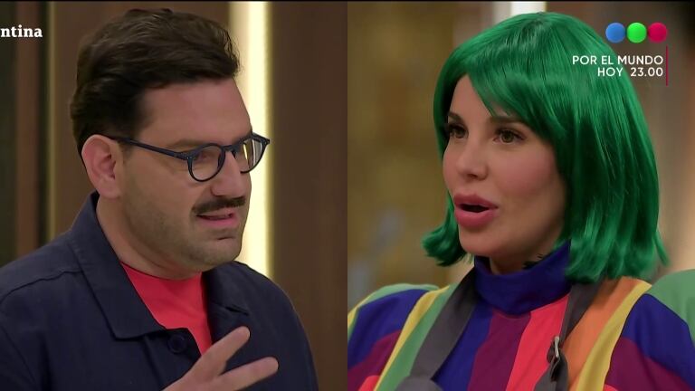 Charlotte Caniggia y su reacción a la crítica de Damián Betular por ponerle mucho alcohol a su comida en MasterChef: “Esta gente no toma vino ni cerveza, ¿qué les pasa?"