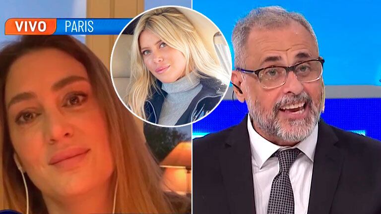 Pícara reacción de Rial cuando Sol Estevanez aseguró que Wanda Nara "es una excelente actriz"