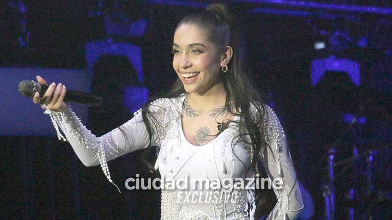 El imperdible show de María Becerra: las fotos y videos de la cantante a puro baile