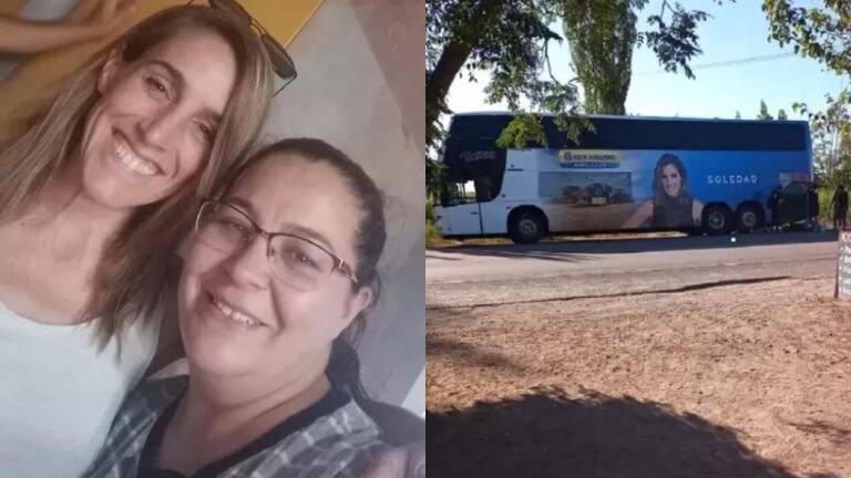 Soledad tuvo un accidente en la ruta y una maestra tuvo un valioso gesto