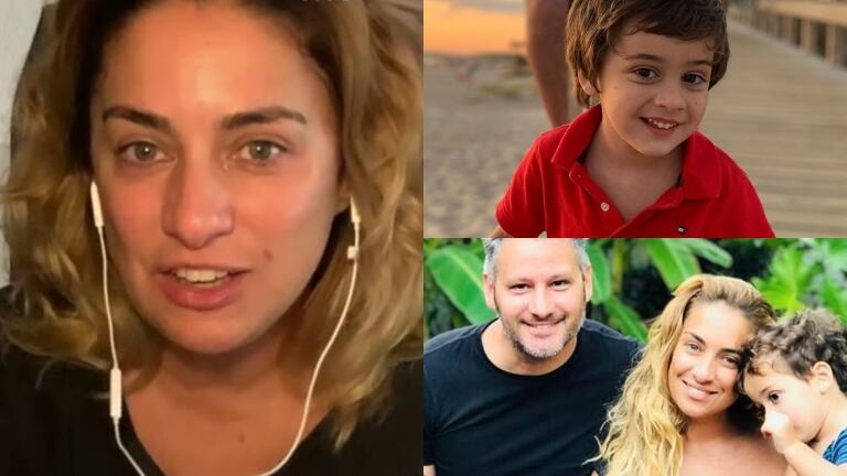 María Julia Oliván contó cómo pasa Antonio, su hijo con espectro autista, la cuarentena: "Está feliz"