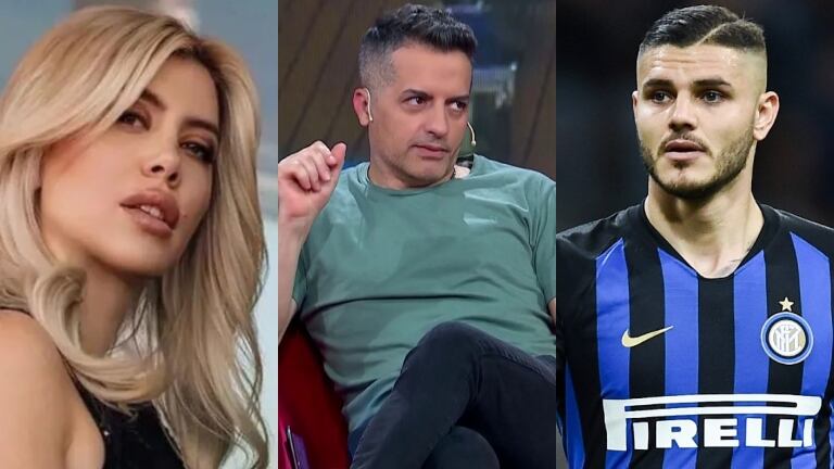 Tremenda bomba de Ángel de Brito sobre el futuro de Wanda Nara: "Está todo tan mal con Icardi, que ella quiere venir a  vivir a la Argentina"