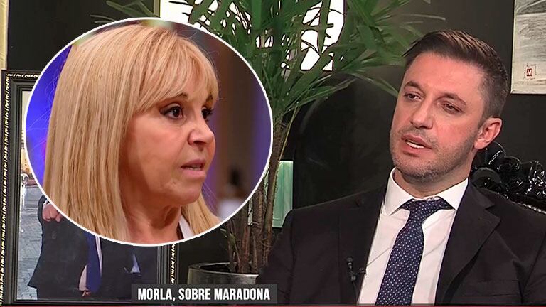 Polémica frase de Matías Morla sobre el rol de Claudia Villafañe en el velorio de Maradona