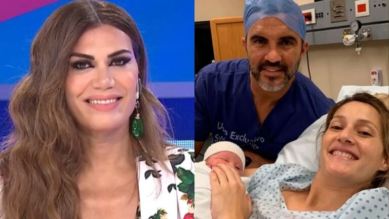 Flor de la Ve, divertida tras el nacimiento de Luca, el hijo de Fabián Cubero y Mica Viciconte: "¡Por fin nació esta criatura!"