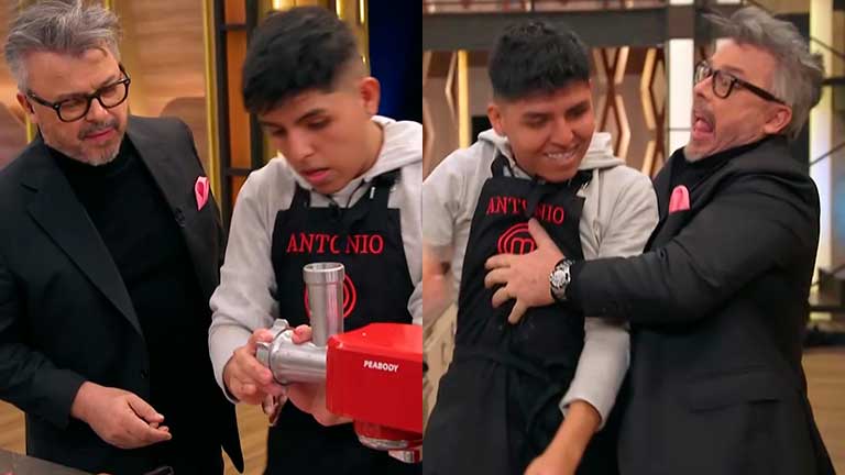 Donato de Santis le hizo un insólito exorcismo a Antonio en MasterChef