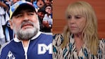 Claudia Villafañe contó cómo se enteró de la muerte de Diego Maradona