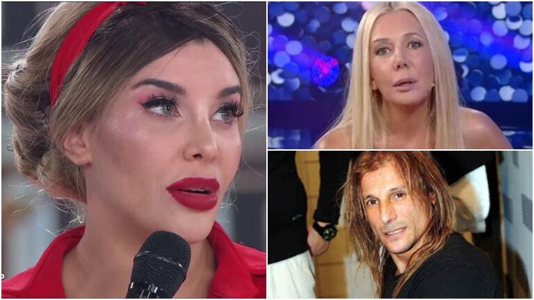 Charlotte Caniggia, en ShowMatch tras la polémica entre Mariana Nannis y Claudio Paul Caniggia: "Hablo con los dos y es una cosa triste"