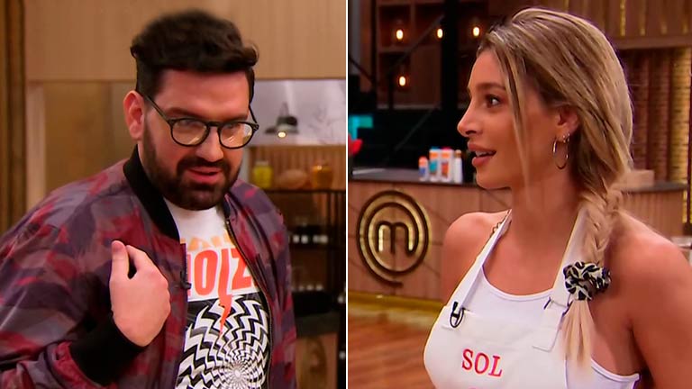 La audaz propuesta de Sol Pérez a Damián Betular en MasterChef Celebrity